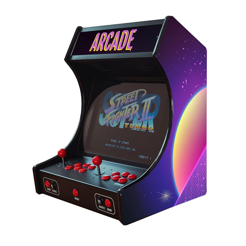 Bartop Arcade Neuf - Bartop borne arcade Thème Neon