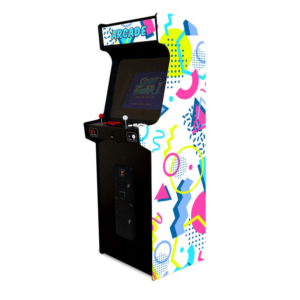 borne-arcade-memphis-blanc