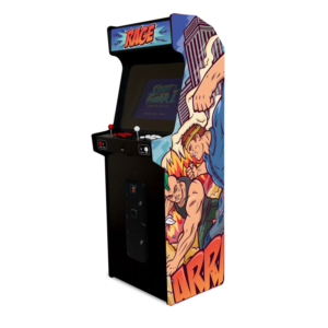 Borne arcade rage bleue arcadeur